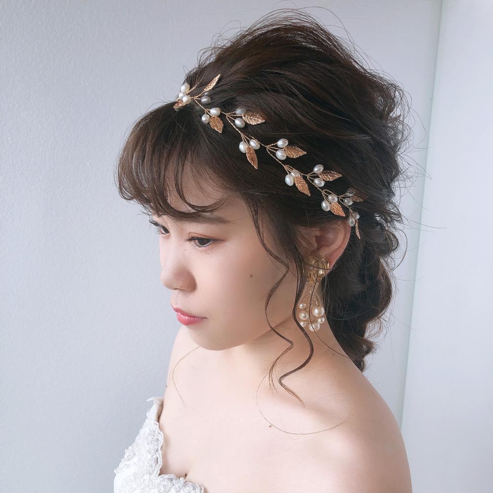 【stylist : 古作 蓮】ヘアアレンジ編み下ろし