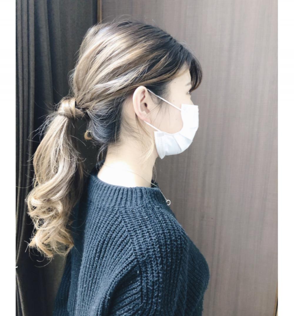 簡単ヘアアレンジ！