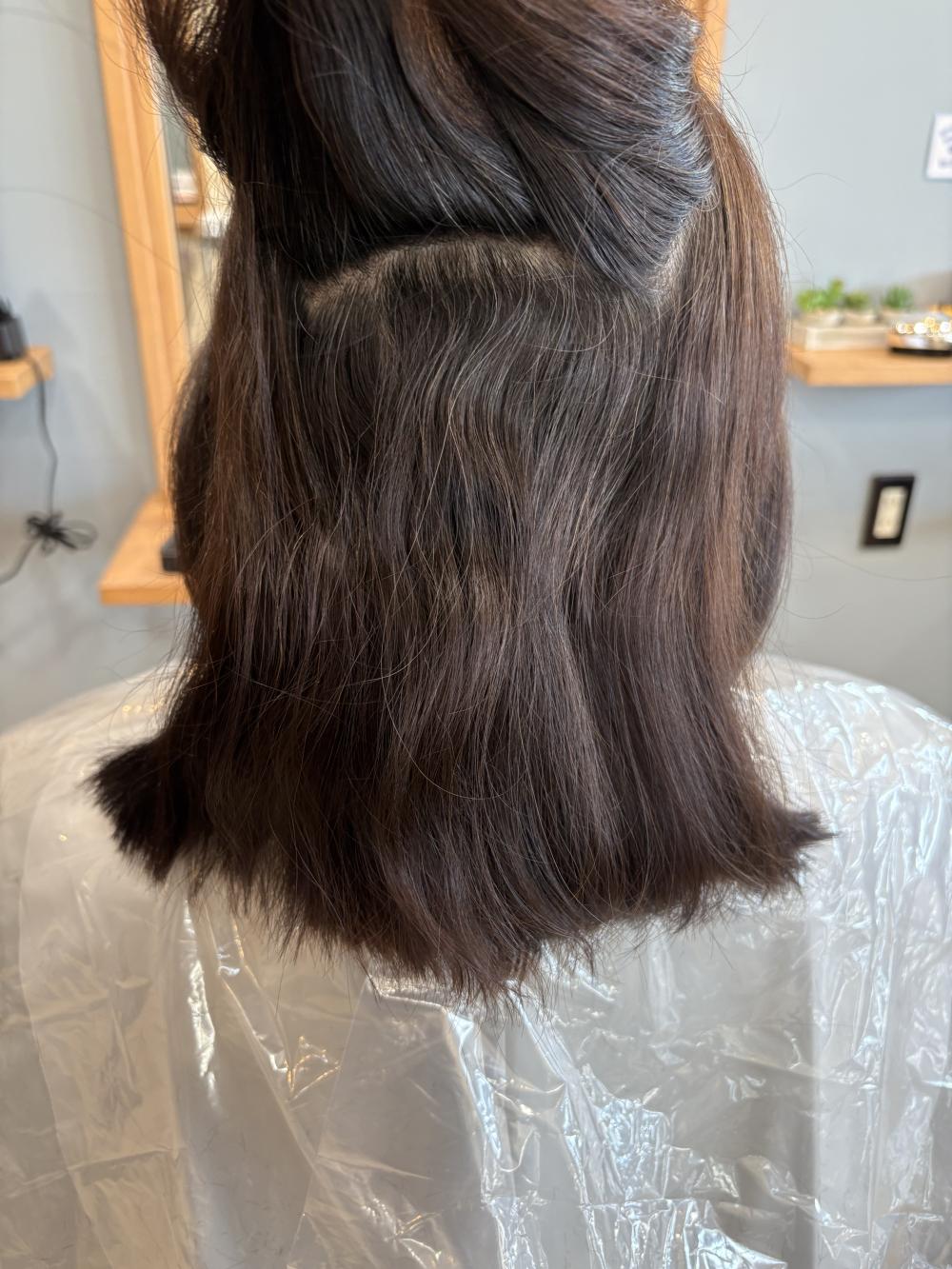 髪質改善ストレート