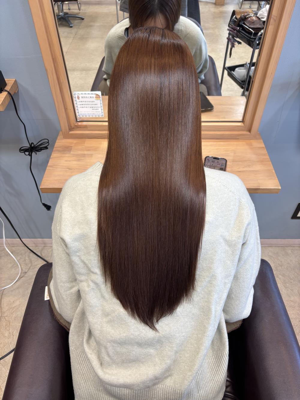 髪質改善メニュー