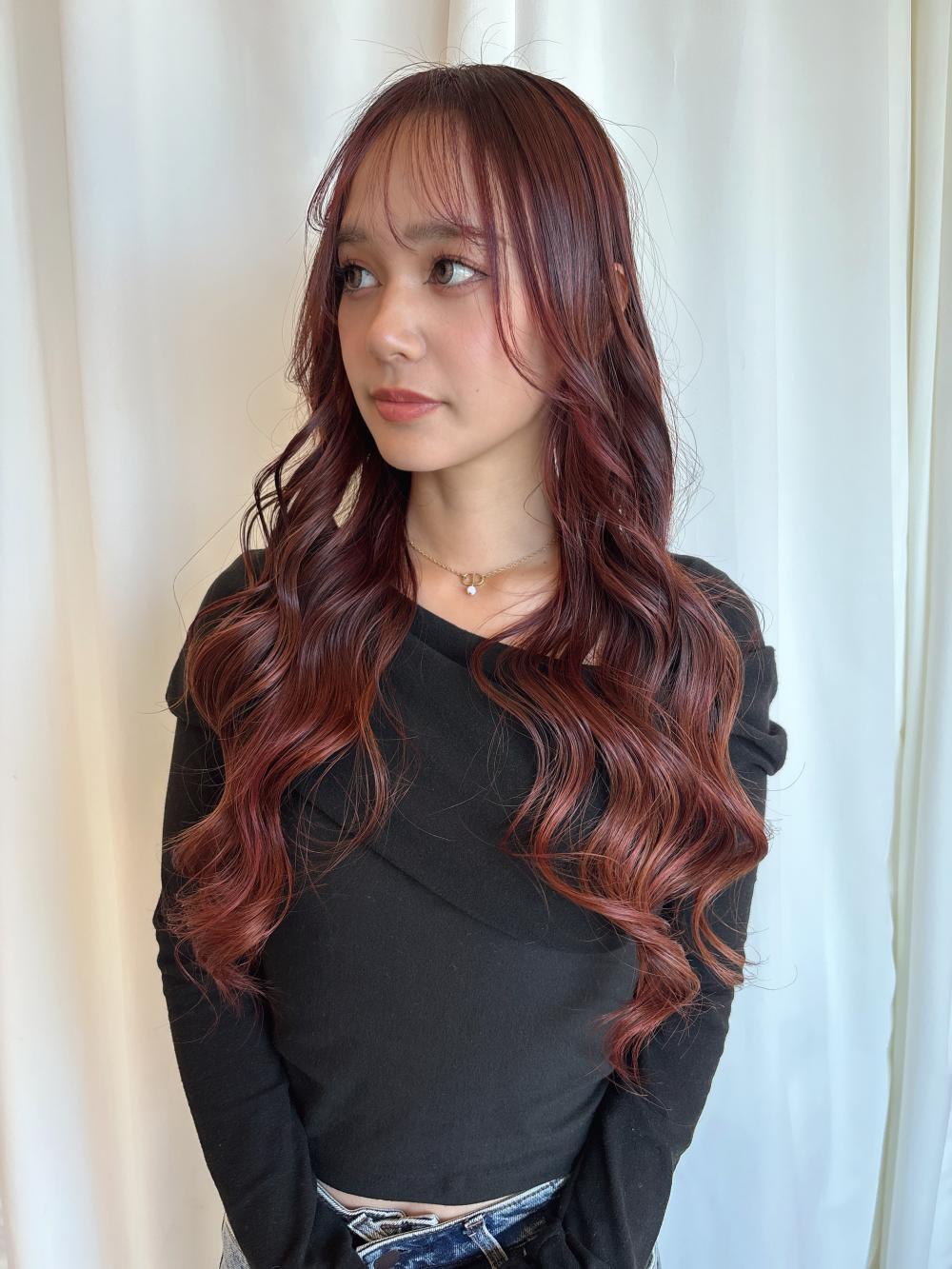 ボルドーカシスカラー