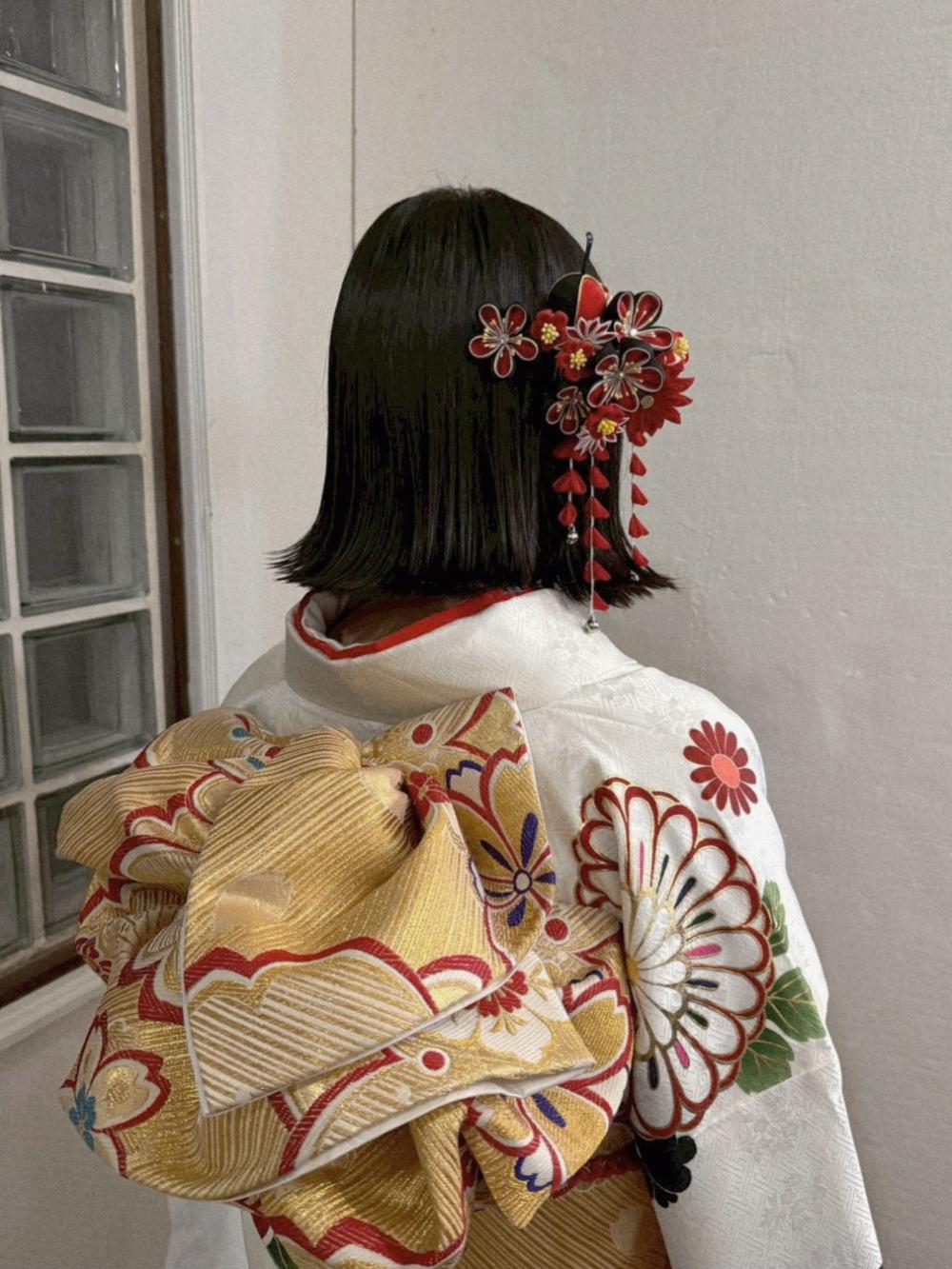 【成人式ヘアセット・お着付けご紹介】