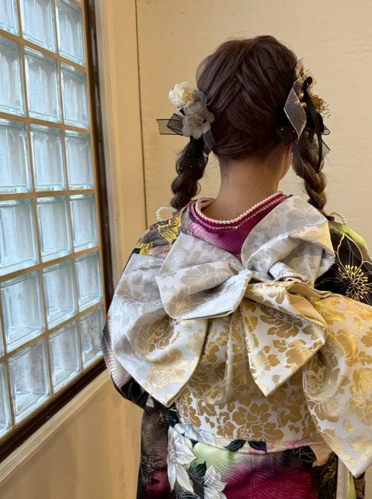 【成人式ヘアセット・お着付けご紹介】
