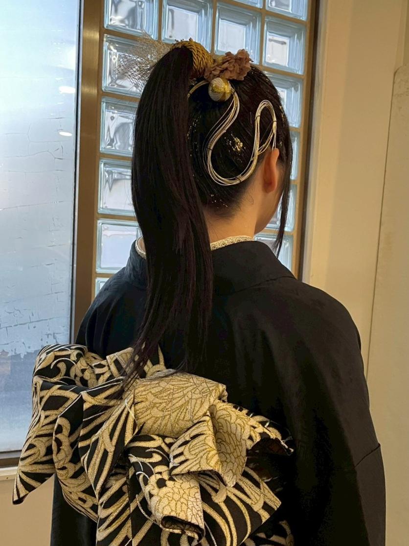 【成人式ヘアセット・お着付けご紹介】